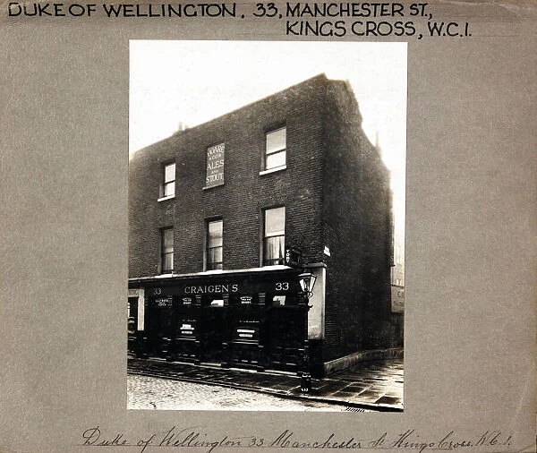 Photograph of Duke Of Wellington PH, Kings Cross, London