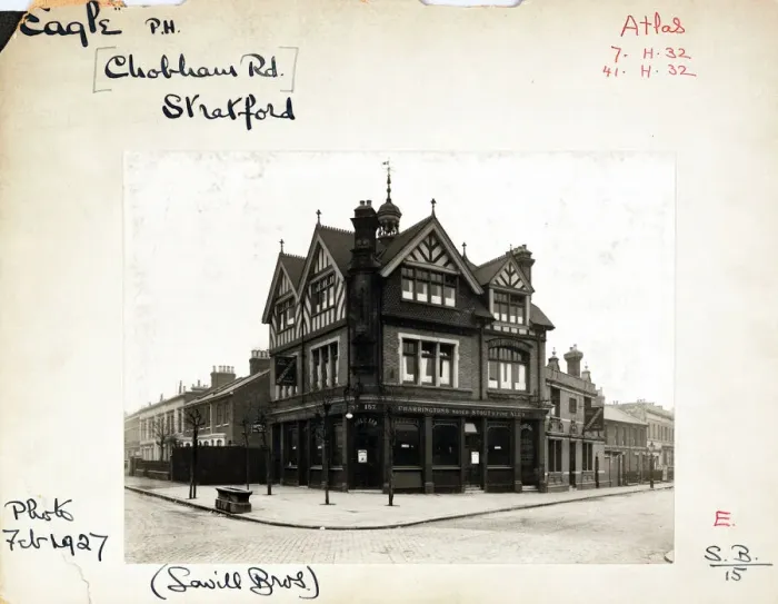 Framed Print : Photograph of Eagle PH, Stratford, London Framed Print : Photograph of Eagle PH, Stratford, London