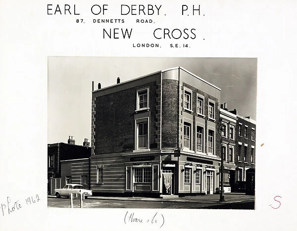Photograph of Earl Of Derby PH, New Cross, London