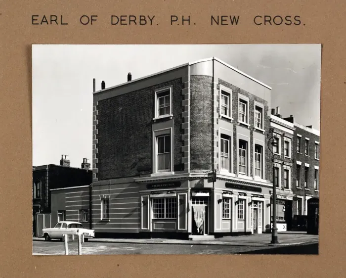 Framed Print : Photograph of Earl Of Derby PH, New Cross, London Framed Print : Photograph of Earl Of Derby PH, New Cross, London