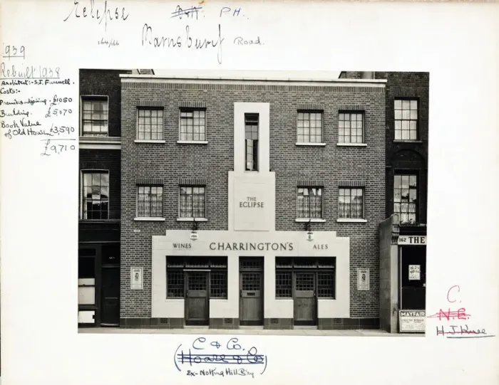 Framed Print : Photograph of Eclipse PH, Barnsbury, London Framed Print : Photograph of Eclipse PH, Barnsbury, London