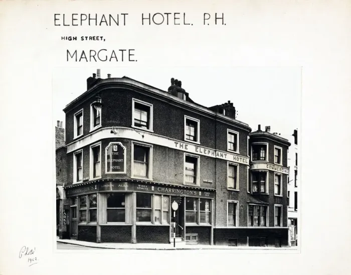 Framed Print : Photograph of Elephant Hotel, Margate, Essex Framed Print : Photograph of Elephant Hotel, Margate, Essex