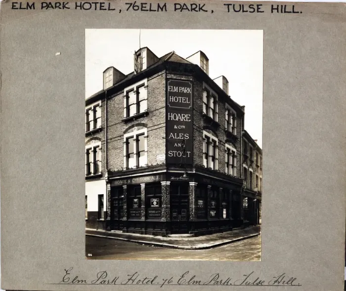 Framed Print : Photograph of Elm Park Tavern, Tulse Hill, London Framed Print : Photograph of Elm Park Tavern, Tulse Hill, London