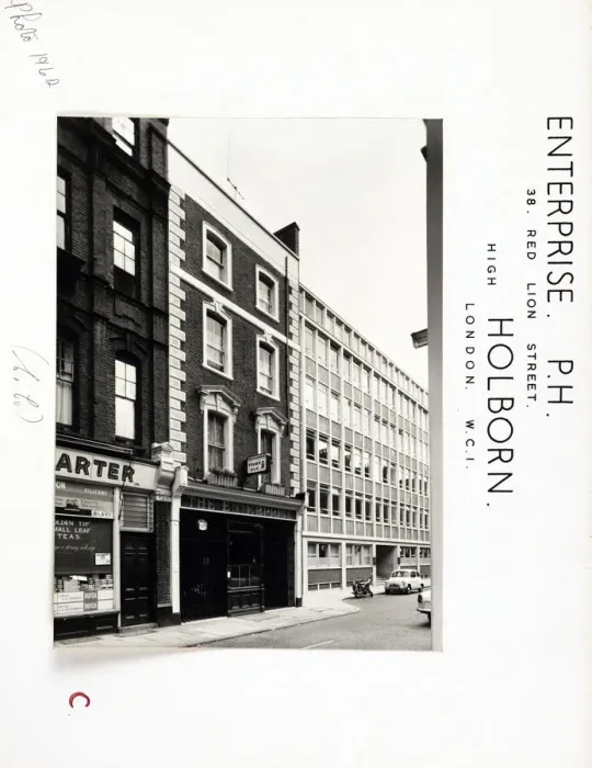 Framed Print : Photograph of Enterprise PH, Holborn, London Framed Print : Photograph of Enterprise PH, Holborn, London