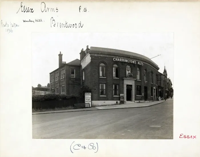 Framed Print : Photograph of Essex Arms Hotel, Brentwood, Essex Framed Print : Photograph of Essex Arms Hotel, Brentwood, Essex