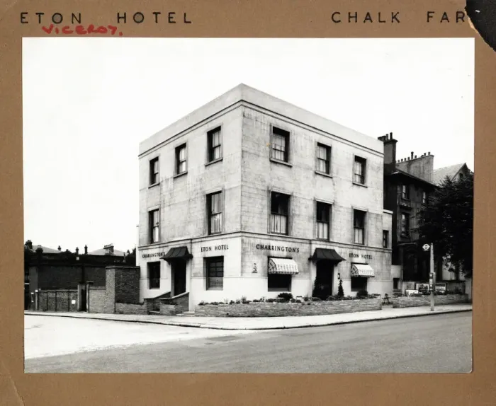 Framed Print : Photograph of Eton Hotel, Chalk Farm, London Framed Print : Photograph of Eton Hotel, Chalk Farm, London