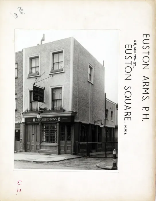 Framed Print : Photograph of Euston Arms, Euston, London Framed Print : Photograph of Euston Arms, Euston, London