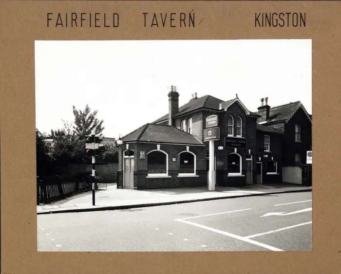 Framed Print : Photograph of Fairfield Tavern, Kingston, Surrey Framed Print : Photograph of Fairfield Tavern, Kingston, Surrey
