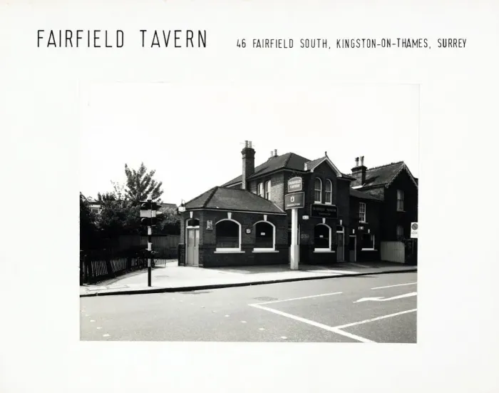 Framed Print : Photograph of Fairfield Tavern, Kingston, Surrey Framed Print : Photograph of Fairfield Tavern, Kingston, Surrey