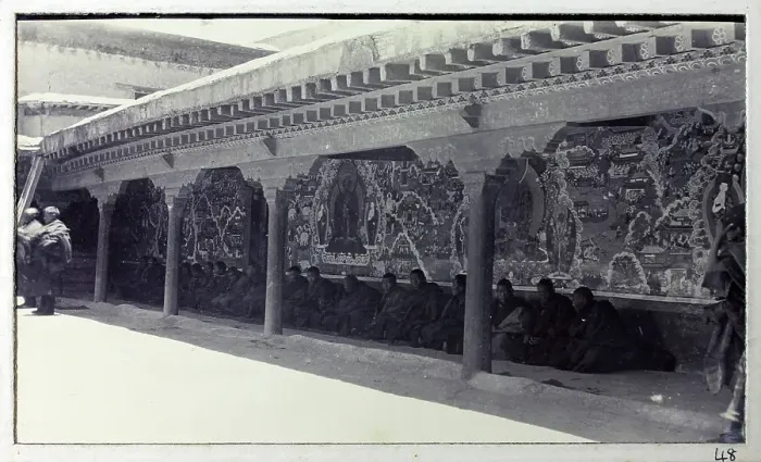 Framed Print : Photograph from a fascinating album which reveals new details on a little-known campaign in which a British military force brushed aside Tibetan defences to capture Lhasa, in 1904 Framed Print : Photograph from a fascinating album which reveals new details on a little-known campaign in which a British military force brushed aside Tibetan defences to capture Lhasa, in 1904