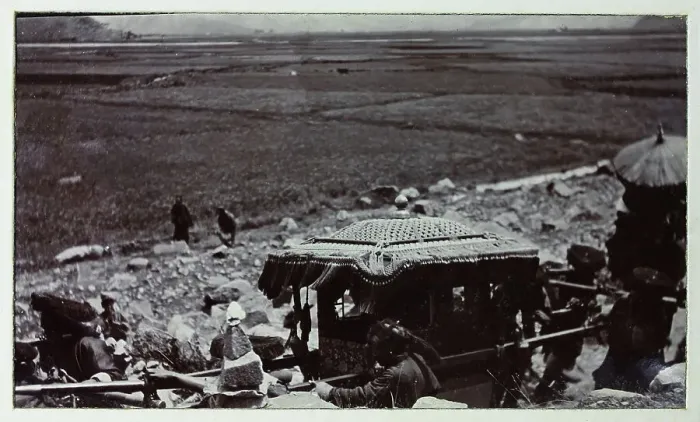 Framed Print : Photograph from a fascinating album which reveals new details on a little-known campaign in which a British military force brushed aside Tibetan defences to capture Lhasa, in 1904 Framed Print : Photograph from a fascinating album which reveals new details on a little-known campaign in which a British military force brushed aside Tibetan defences to capture Lhasa, in 1904