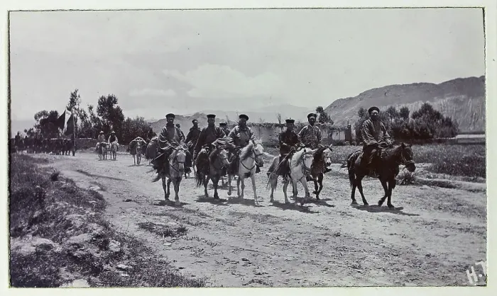 Framed Print : Photograph from a fascinating album which reveals new details on a little-known campaign in which a British military force brushed aside Tibetan defences to capture Lhasa, in 1904 Framed Print : Photograph from a fascinating album which reveals new details on a little-known campaign in which a British military force brushed aside Tibetan defences to capture Lhasa, in 1904