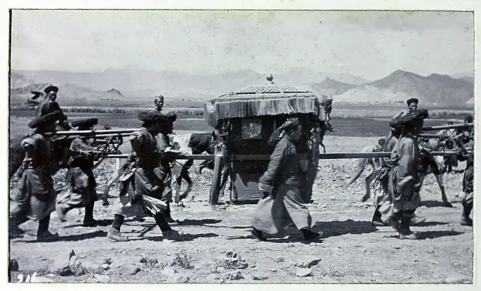Framed Print : Photograph from a fascinating album which reveals new details on a little-known campaign in which a British military force brushed aside Tibetan defences to capture Lhasa, in 1904 Framed Print : Photograph from a fascinating album which reveals new details on a little-known campaign in which a British military force brushed aside Tibetan defences to capture Lhasa, in 1904