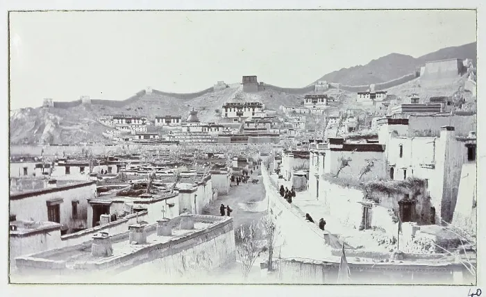 Framed Print : Photograph from a fascinating album which reveals new details on a little-known campaign in which a British military force brushed aside Tibetan defences to capture Lhasa, in 1904 Framed Print : Photograph from a fascinating album which reveals new details on a little-known campaign in which a British military force brushed aside Tibetan defences to capture Lhasa, in 1904