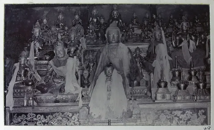 Framed Print : Photograph from a fascinating album which reveals new details on a little-known campaign in which a British military force brushed aside Tibetan defences to capture Lhasa, in 1904 Framed Print : Photograph from a fascinating album which reveals new details on a little-known campaign in which a British military force brushed aside Tibetan defences to capture Lhasa, in 1904