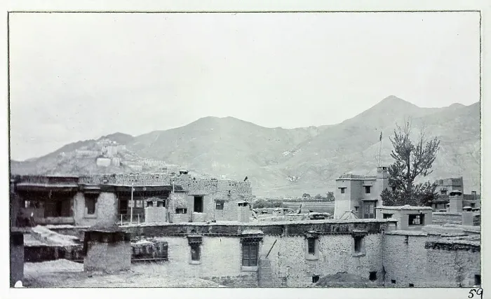 Framed Print : Photograph from a fascinating album which reveals new details on a little-known campaign in which a British military force brushed aside Tibetan defences to capture Lhasa, in 1904 Framed Print : Photograph from a fascinating album which reveals new details on a little-known campaign in which a British military force brushed aside Tibetan defences to capture Lhasa, in 1904