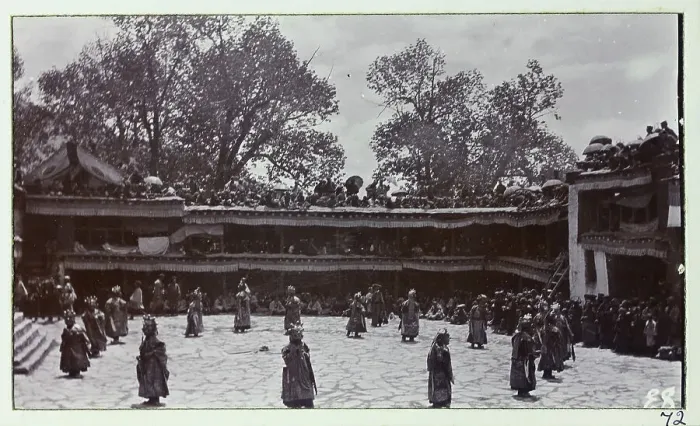 Framed Print : Photograph from a fascinating album which reveals new details on a little-known campaign in which a British military force brushed aside Tibetan defences to capture Lhasa, in 1904 Framed Print : Photograph from a fascinating album which reveals new details on a little-known campaign in which a British military force brushed aside Tibetan defences to capture Lhasa, in 1904
