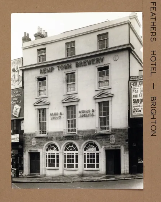 Framed Print : Photograph of Feathers Hotel, Brighton, Sussex Framed Print : Photograph of Feathers Hotel, Brighton, Sussex