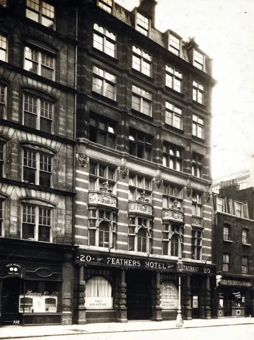 Framed Print : Photograph of Feathers Hotel, Westminster, London Framed Print : Photograph of Feathers Hotel, Westminster, London