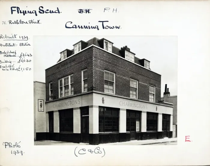 Framed Print : Photograph of Flying Scud PH, Canning Town, London Framed Print : Photograph of Flying Scud PH, Canning Town, London