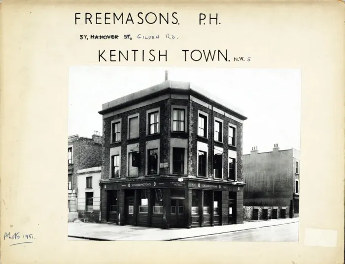 Framed Print : Photograph of Freemasons Tavern, Kentish Town, London Framed Print : Photograph of Freemasons Tavern, Kentish Town, London