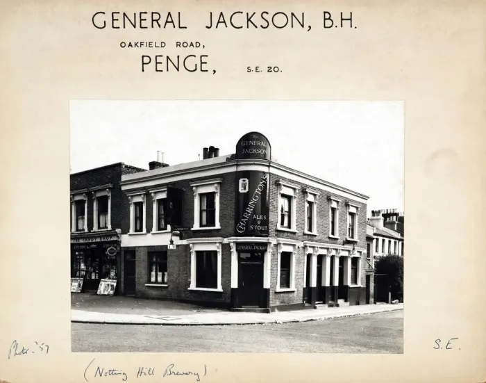 Framed Print : Photograph of General Jackson PH, Penge, London Framed Print : Photograph of General Jackson PH, Penge, London