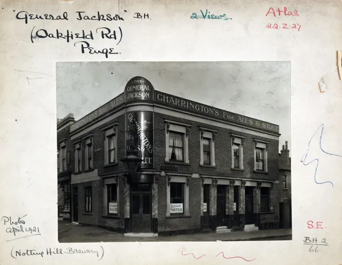 Framed Print : Photograph of General Jackson PH, Penge, London Framed Print : Photograph of General Jackson PH, Penge, London