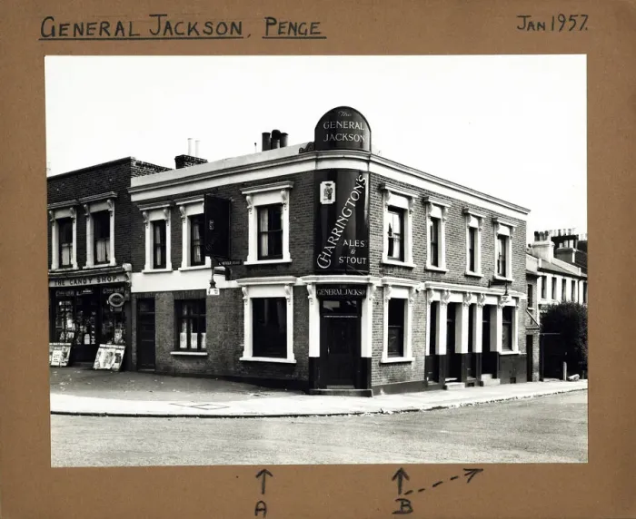 Framed Print : Photograph of General Jackson PH, Penge, London Framed Print : Photograph of General Jackson PH, Penge, London