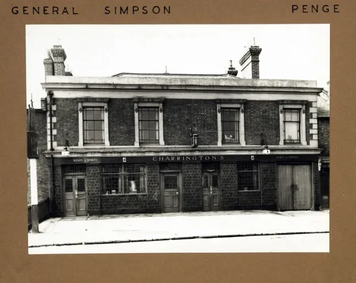 Framed Print : Photograph of General Simpson PH, Penge, London Framed Print : Photograph of General Simpson PH, Penge, London