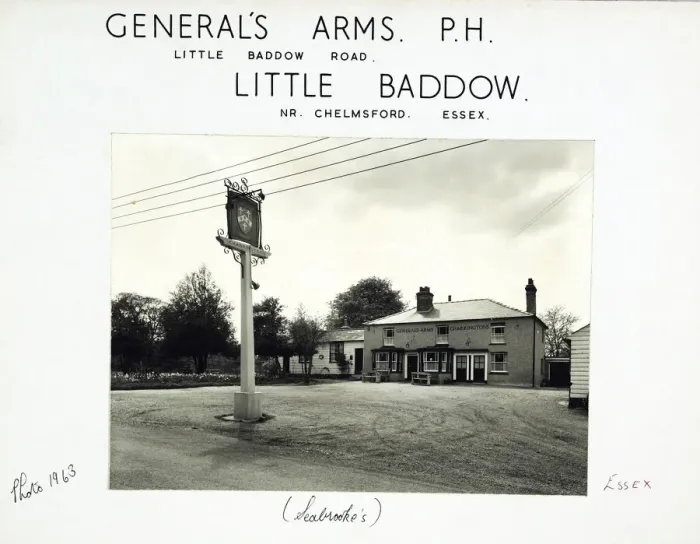 Framed Print : Photograph of Generals Arms, Little Baddow, Essex Framed Print : Photograph of Generals Arms, Little Baddow, Essex