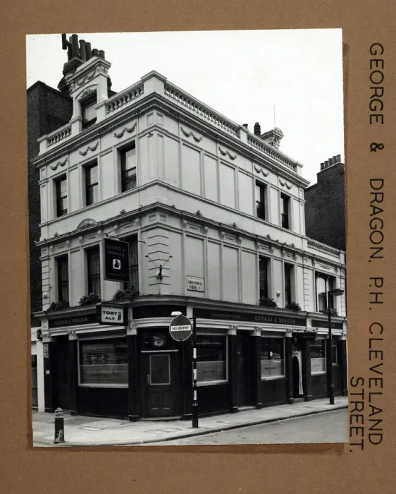 Framed Print : Photograph of George & Dragon PH, Fitzrovia, London Framed Print : Photograph of George & Dragon PH, Fitzrovia, London