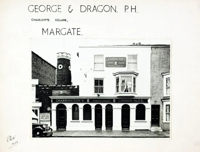 Framed Print : Photograph of George & Dragon PH, Margate, Essex Framed Print : Photograph of George & Dragon PH, Margate, Essex