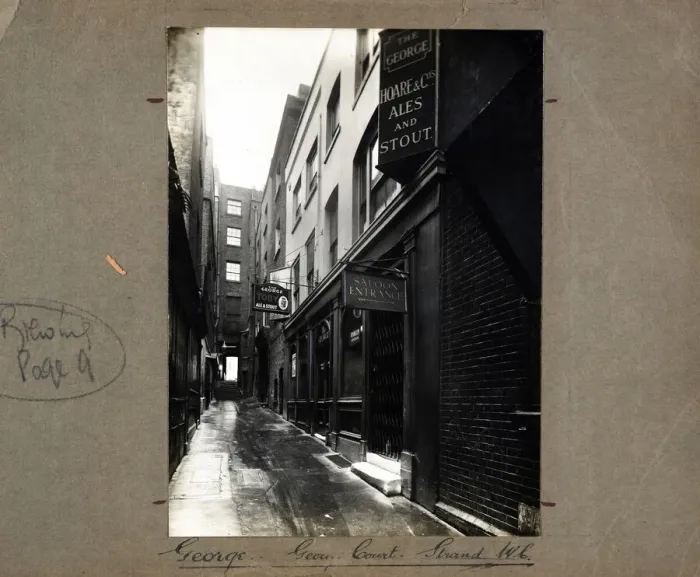 Framed Print : Photograph of George PH, Adelphi, London Framed Print : Photograph of George PH, Adelphi, London