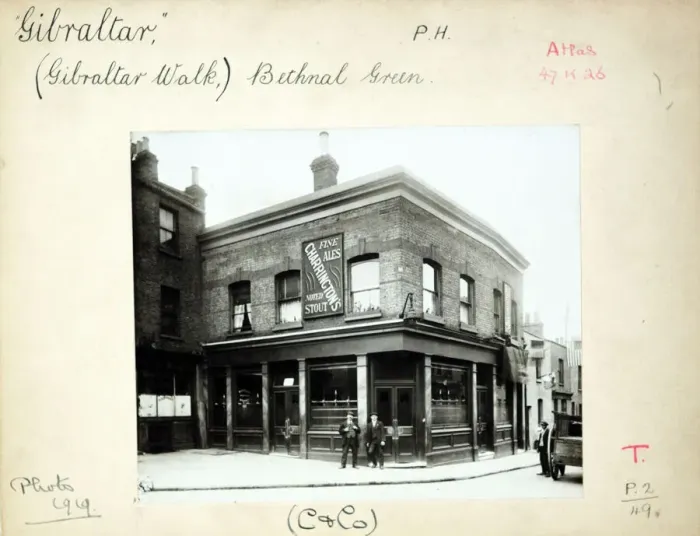 Framed Print : Photograph of Gibraltar PH, Bethnal Green, London