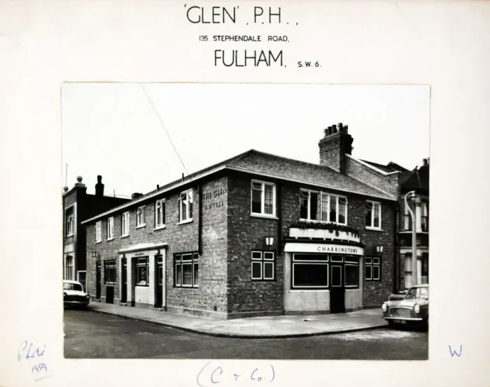 Framed Print : Photograph of Glen PH, Fulham, London Framed Print : Photograph of Glen PH, Fulham, London