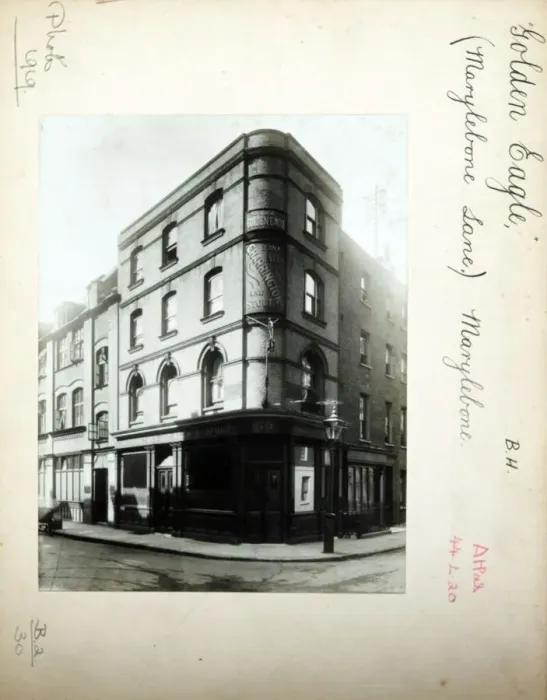 Framed Print : Photograph of Golden Eagle PH, Marylebone, London Framed Print : Photograph of Golden Eagle PH, Marylebone, London