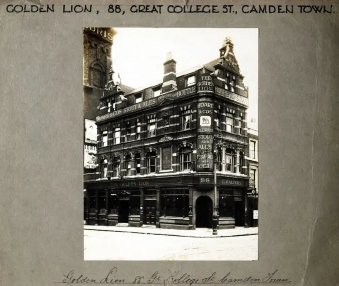 Framed Print : Photograph of Golden Lion PH, Camden Town, London