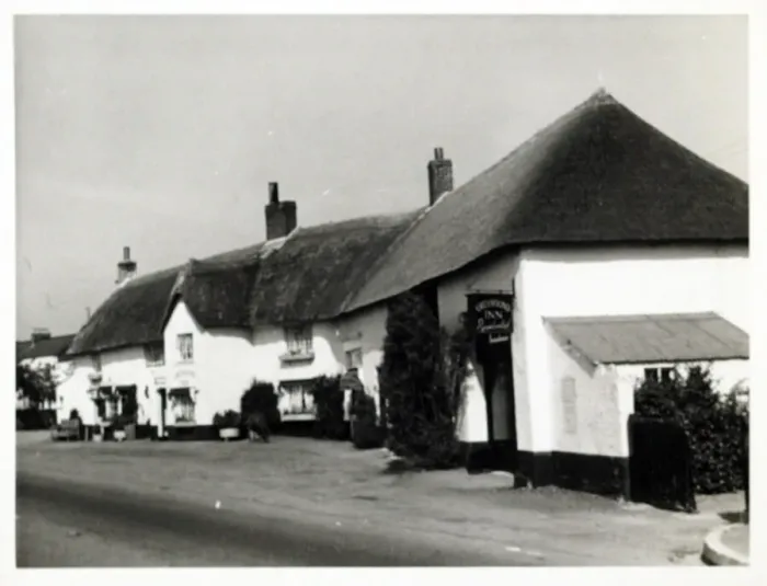 Framed Print : Photograph of Greyhound Inn, Honiton, Devon Framed Print : Photograph of Greyhound Inn, Honiton, Devon