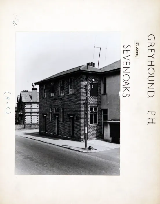 Framed Print : Photograph of Greyhound PH, Sevenoaks, Kent