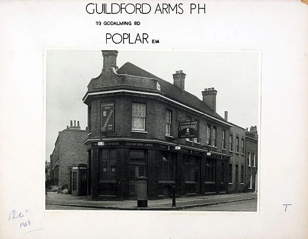 Photograph of Guildford Arms, Poplar, London