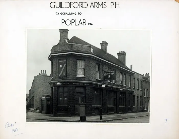 Framed Print : Photograph of Guildford Arms, Poplar, London Framed Print : Photograph of Guildford Arms, Poplar, London