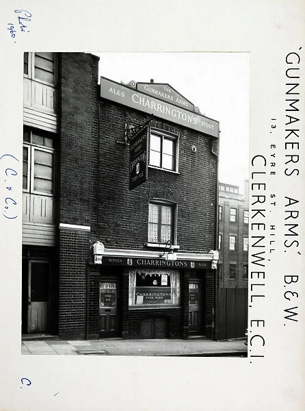 Photograph of Gunmakers Arms, Clerkenwell, London