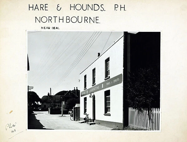 Photograph of Hare & Hounds PH, Northbourne, Kent