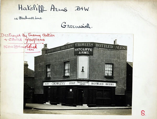 Photograph of Hatcliffe Arms, Greenwich, London