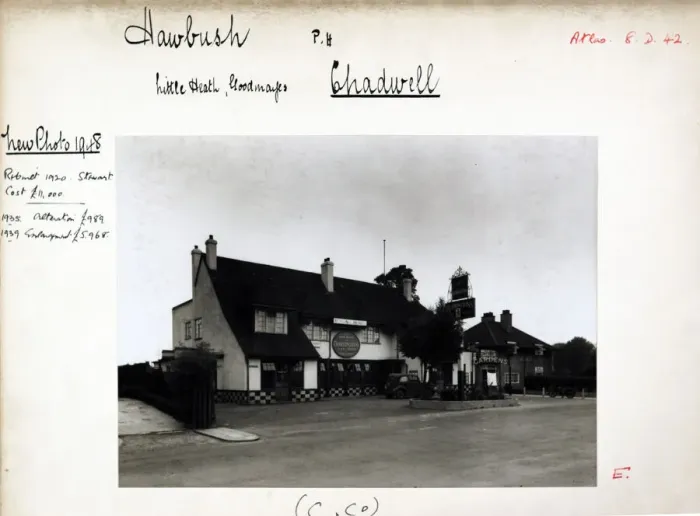 Framed Print : Photograph of Hawbush PH, Chadwell Heath, Greater London Framed Print : Photograph of Hawbush PH, Chadwell Heath, Greater London