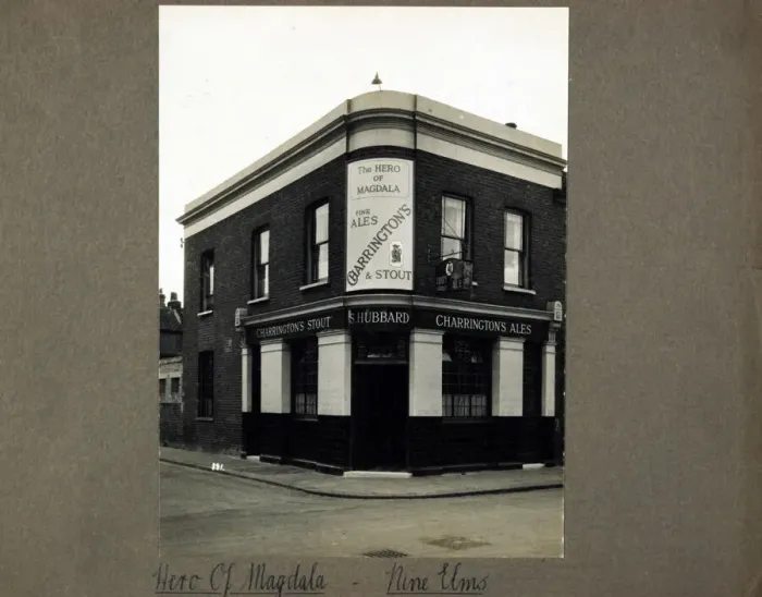 Framed Print : Photograph of Hero of Magdala PH, Nine Elms, London Framed Print : Photograph of Hero of Magdala PH, Nine Elms, London