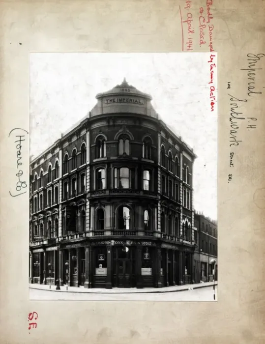 Framed Print : Photograph of Imperial PH, Southwark, London Framed Print : Photograph of Imperial PH, Southwark, London