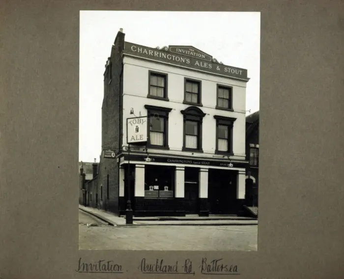 Framed Print : Photograph of Invitation PH, Battersea, London Framed Print : Photograph of Invitation PH, Battersea, London
