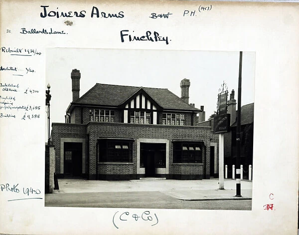 Photograph of Joiners Arms, Finchley, London