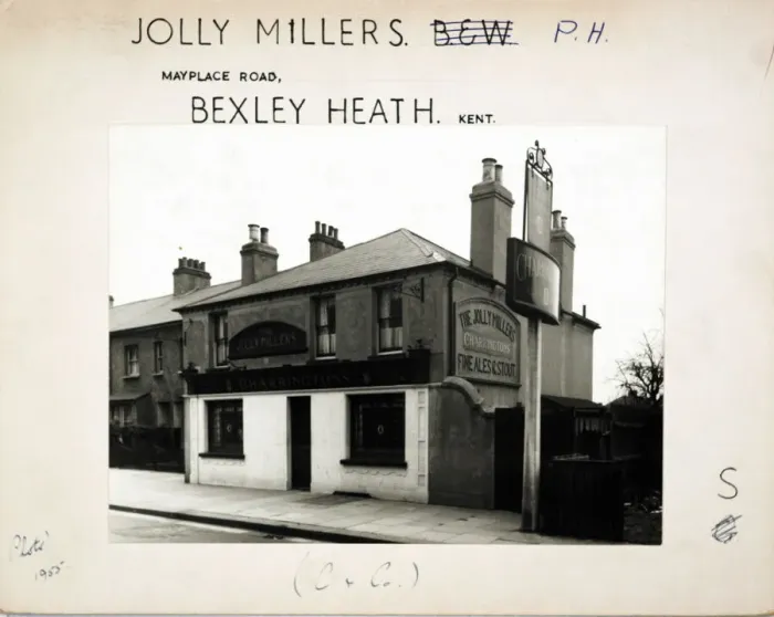 Framed Print : Photograph of Jolly Millers PH, Bexleyheath, Greater London Framed Print : Photograph of Jolly Millers PH, Bexleyheath, Greater London